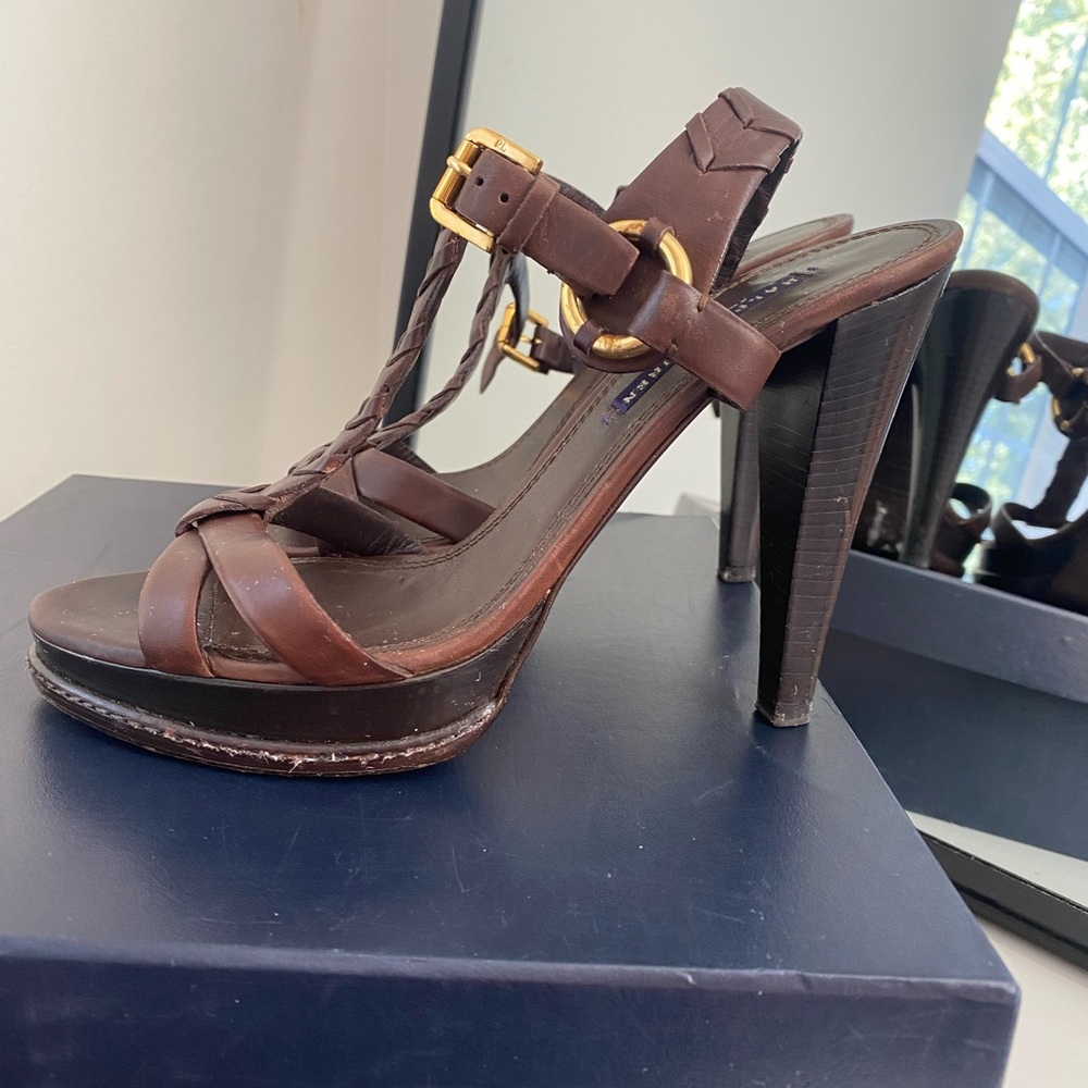 Ralph Lauren Purple Label  Sandals.size 9